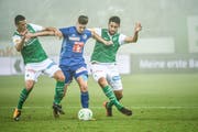Der 21-jährige Stürmer erzielte in der laufenden Saison für den FC Luzern und den FC Basel zwei Tore. (Bild: Ralph Ribi)