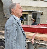 Paul Sieber holt die Lok zurück. Es gibt aber noch viel zu tun.