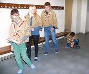 Die Kostüme haben die Montlinger Kinder schon organisiert. Jetzt ist Proben angesagt. (Bild: Anina Gächter)