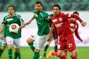 Stéphane Besle stand von 2012 bis 2015 beim FC St.Gallen unter Vertrag. (Bild: GIAN EHRENZELLER (KEYSTONE))