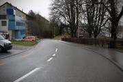 Laut der Autolenkerin lief das Kind unvermittelt auf die Strasse. (Bild: Stapo SG)