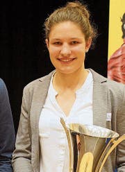 Sportschülerin des Jahres: Ronja Blöchlinger. (Bilder: Lukas Pfiffner)