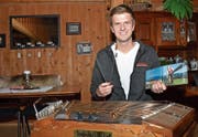 Nicolas Senn freut sich auf die Taufe und Veröffentlichung seines dritten Soloalbums. (Bild: Roger Fuchs)