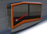 So soll die neue Mühleggbahn aussehen. (Bild: Visualisierung (pd))