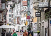 Ist die Stadt für kleine Geschäfte unattraktiv? (Bild: Urs Bucher)