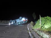 Die 24-jährige Lenkerin blieb beim Unfall unverletzt. (Bild: Kapo TG)