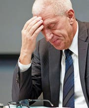 Pierin Vincenz, bis 2015 an der Spitze von Raiffeisen. (Bild: Alessandro Della Bella/Keystone (Zürich, 2. März 2012))
