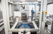 Blick in die Produktionsstätte der Vifor Pharma für eisenbasierte Wirkstoffe in St. Gallen. (Bild: Urs Bucher (St. Gallen, 28. Oktober 2016))