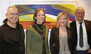 Es kandidieren (v. l.): Thomas Brunner, Sonja Lüthi, Jacqueline Gasser und Martin Wicki. Es fehlt: Nadine Cloé Niederhauser. (Bild: pd)