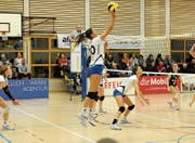 Durch die Niederlage in Münchenbuchsee ist Volley Toggenburg in der Tabelle auf Rang 5 abgerutscht. (Bild: Reinhard Kolb)