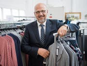 «Die Zeit zur Entwicklung von Innovationen wird immer kürzer»: Der Textilindustrielle Andreas Sallmann. (Bild: Ralph Ribi (Amriswil, 19. Juni 2017))