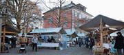 Vorweihnachtliche Stimmung auf dem Platz des Ortsmuseums Lindengut in Flawil. (Bilder: Zita Meienhofer)