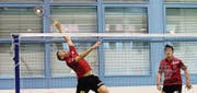 Iztok Utrosa (links) und Ramon Kropf sind eine mögliche Doppelpaarung für die Playoffs. (Bild: Matthias Zindel)