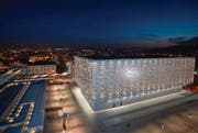 Glanzvoll: Der neue Kulturtempel von Florenz, entworfen vom Römer Architekten Paolo Desideri. (Bild: pd)