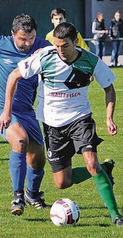 Dreh- und Angelpunkt im Rebsteiner Spiel: Mittelfeldmotor Dalibor Vasic. (Bild: Remo Zollinger)