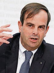 CVP-Präsident Gerhard Pfister will seine Partei auf die Erfolgsstrasse zurückführen. (Bild: Keystone/Peter Klaunzer)