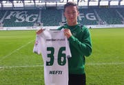 Silvan Heft erhält beim FC St.Gallen die Trikotnummer 36. (Bild: FC.St.Gallen)