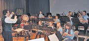 Daniel Gebert leitete am Samstag zum letzten Mal die Juniorband.