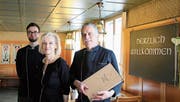 Die «Ilge» wird von der Familie Jost geführt: Paula und Erhard mit Sohn Mike. (Bild: Angelina Donati)