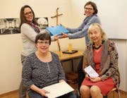 Alle ihre Aufrufe und Bemühungen, den Verein zu retten, blieben erfolglos: Heide Raschle und Christa Langenegger (vorne) sowie Daniela Graber und Daniela Gremminger (hinten). (Bild: Cecilia Hess-Lombriser)