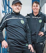 Silvia und Ueli Heeb trainieren seit Anfang Jahr die Frauen von St. Gallen-Staad. (Bild: Urs Bucher)
