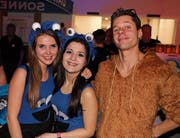 Zwei «Amörchen» auf der Pirsch. (Bilder: Max Pflüger)