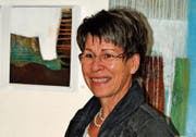 Nach der Batikmalerei suchte Trudi Tobler eine neue Herausforderung – und fand diese in der Acrylmalerei. (Bild: pd)