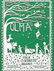 Das Olma-Plakat 2012 von Jolanda Brändle. (Bild: PD)