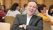 Beno Kehl sprach den Bäuerinnen Mut zur Hingabe zu. (Bild: Christof Lampart)