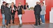 Auch der Präsident des Gewerbevereins St. Margrethen (Mitte) konnte am Stand der Mobiliar viele Interessierte begrüssen.