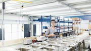 Blick in die Produktion: Coltene kann bei praktisch allen Produkten die Verkaufszahlen steigern. (Bild: PD)