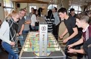 Im Höfli-Pub in Degersheim hat Markus Keel sein zweites Plauschturnier organisiert. (Bild: Christoph Heer)