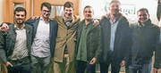 V. l.: Schehryar Malik, Dario Weissinger, Thomas Percy, Vullnet Sadiku, Engjull Halimi, Stefan Güntert. (Bild: pd)