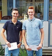 Aus der Region: Jerome Zwick (links) und Roman Scardanzan. (Bild: PD)