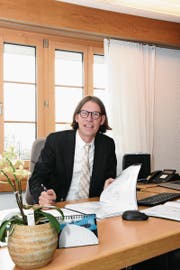 Christian Gertsch hat sich als Gemeindepräsident von Hemberg gut eingelebt. (Bild: Urs M. Hemm)
