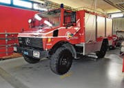 Seit über 30 Jahren im Dienst: Das Pikettfahrzeug der Feuerwehr Altstätten-Eichberg muss ersetzt werden. (Bild: Max Tinner)
