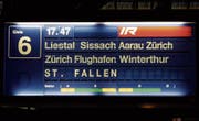 Fehlanzeige am Basler Bahnhof. (Bild: Leserbild: Andreas Walker)