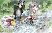 St. Galler Bär (Bild: Illustration: Corinne Bromundt)
