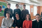 Haben den diesjährigen Pallotti-Preis erhalten: Matthias Koch, Lars Pataky, Kai Meier (oben von links), Mark Csurgaj, Damarin Bartolini, Aisha Frischknecht und Magdalena Herceg (unten von links). (Bild: PD)