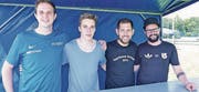 Das OK (v. l.): Michael Möhl, Yves Kuster, Ivo Rupper und Adi Spirig. (Bild: Ulrike Huber)