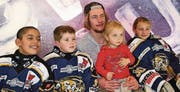 Lukas Sieber besucht auch dieses Jahr seinen Stammverein in Widnau. (Bild: Archiv/mäx)