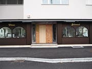 Den Eingang will die Bijouterie Schär in Oberuzwil mit Sicherheitspfosten aufrüsten. (Bild: Angelina Donati)