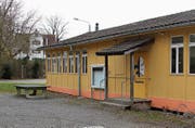 Das Pfadiheim an der Oberstrasse 300 liegt unterhalb des «Schlössli s Haggen» (links im Hintergrund). (Bild: Michael Zwimpfer)