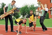 Musik- und Turnverein organisieren zusammen den Heldenlauf und den Dämmerschoppen und freuen sich auf viele Zuschauer. (Bild: pd)