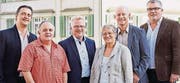 Alex Koster, Urs Aerni, Aldo Senn, Heidi Zwicker, Renato Zwicker und Manuel Bachmann (v. l.). (Bild: pd)