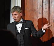 Volker Ranisch trug am SP-Neujahrsapéro ein «erotisches Betrugsverhältnis auf Gegenseitigkeit» vor.