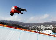 Eindrücklich sah es aus, ganz nach vorne gereicht hat es nicht. Jan Scherrer verpasst ein Olympisches Diplom. (Bild: Gregory Bull/Keystone)