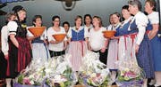 Eine tolle Vorstellung mit Talerschwingen und Naturjodel.