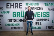 "Schüüüss!" – Cedric Itten will dies auch für den FC St. Gallen tun, vorläufig bis im Sommer. (Bild: Urs Bucher)