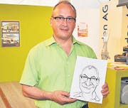 Auch Joos Clément, «Vater der Rhema», liess sich porträtieren. (Bilder: Andrea Plüss)